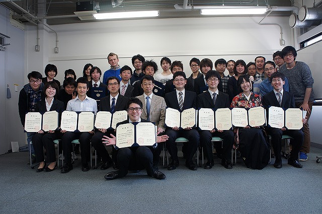 2014年3月24日　謝恩会