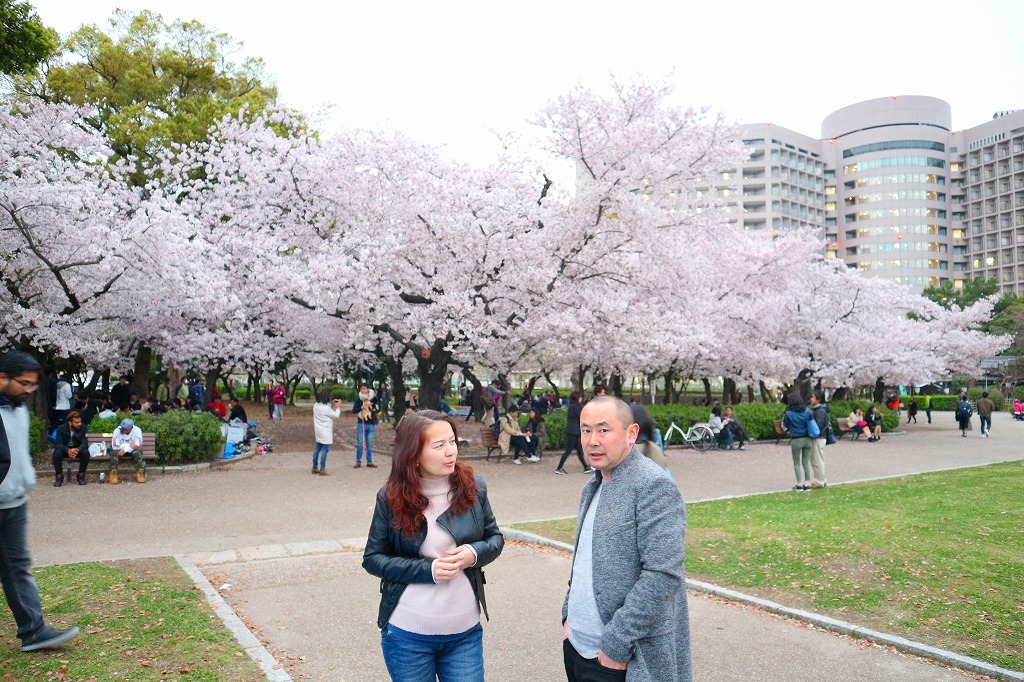 2017年4月10日　お花見　(鶴舞公園)