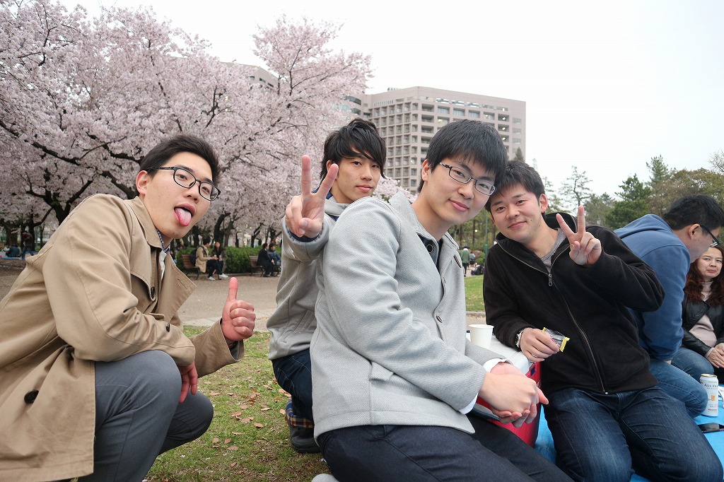 2017年4月10日　お花見　(鶴舞公園)