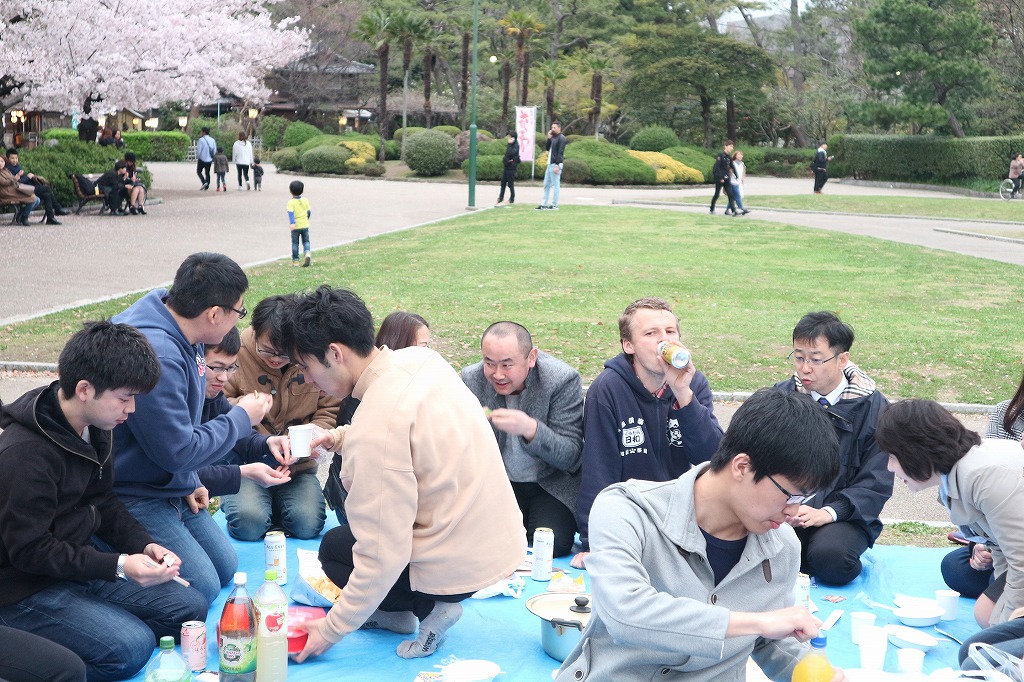 2017年4月10日　お花見　(鶴舞公園)