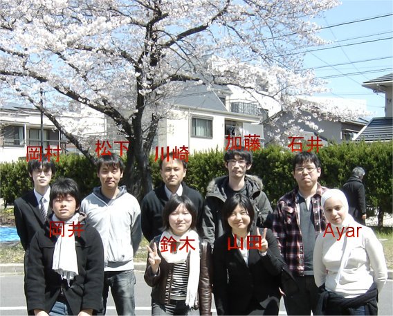 2011年度の集合写真