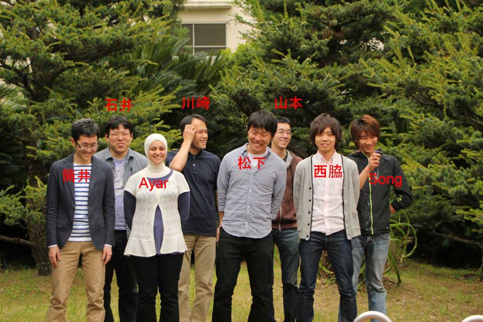 2012年度の集合写真