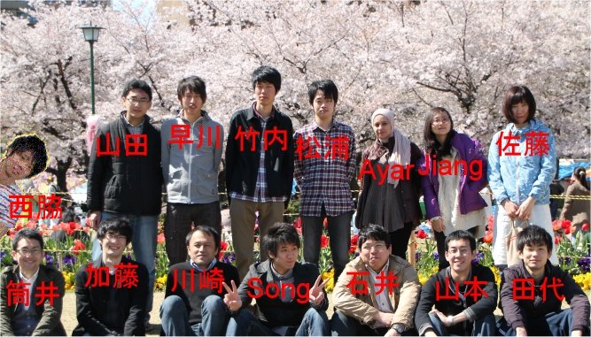 2013年度の集合写真