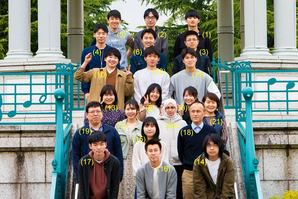 2021年度の集合写真