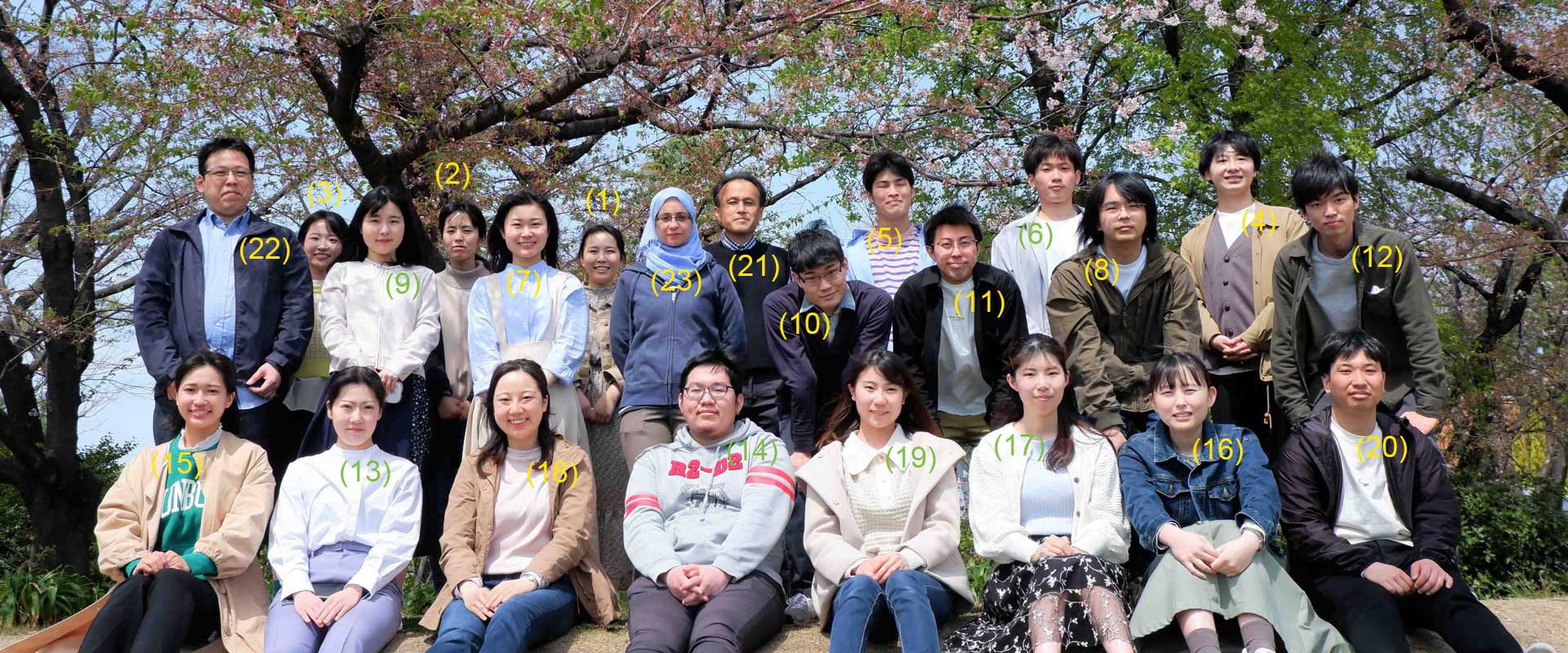 2022年度の集合写真